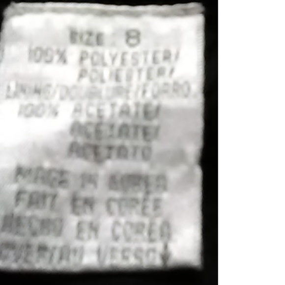 Liz Claiborne Simple Little Black Dress Size 8 - Picture 6 of 7